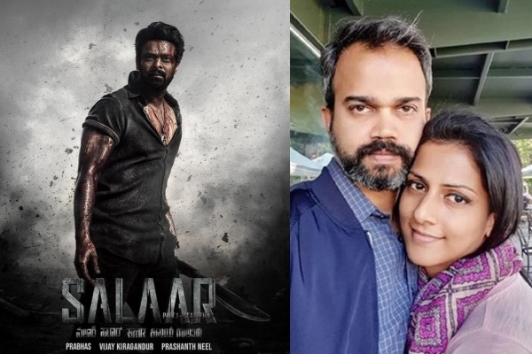 KGF Director Prashath Neel wife Lithika drops a hints on Prabhas Salaar 3 is on Cards in future