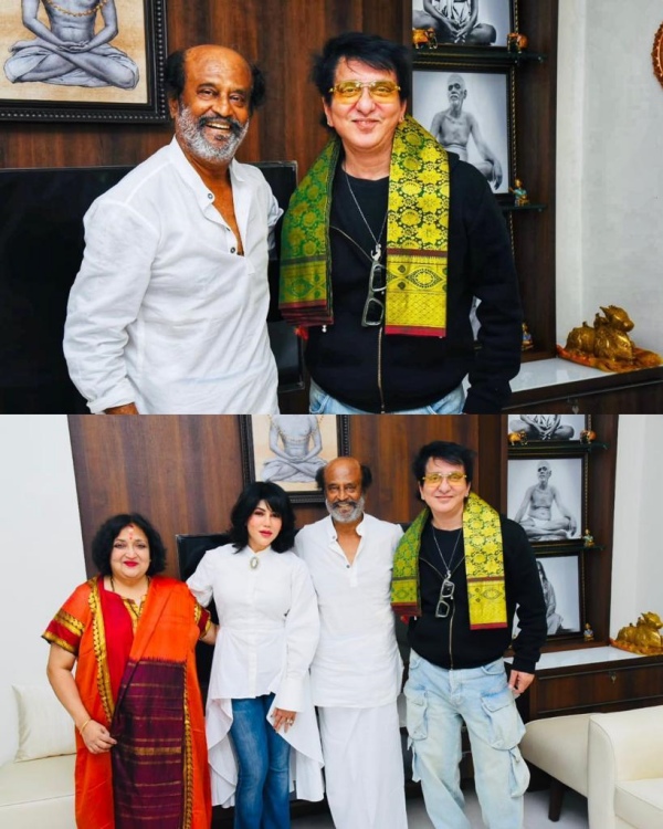 Unexpeced! Rajinikanth joined hands with popular Bollywood Producer Sajid Nadiadwala