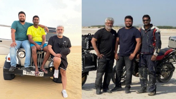 Ajith and Vetri Duraisamy throwback video and bike trip photos trending