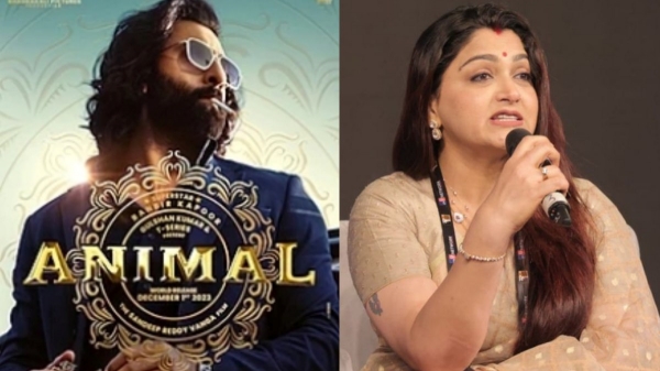  Kushboo Heavy Criticized Animal Movie At Latest Function 