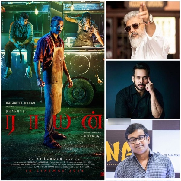 Actor Dhanushs Raayan movie story inspired from his Selvaraghavans Kasimedu movie it seems