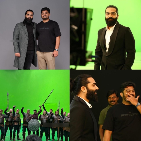 Not STR 48 update its just an advertisement shoot done by Simbu