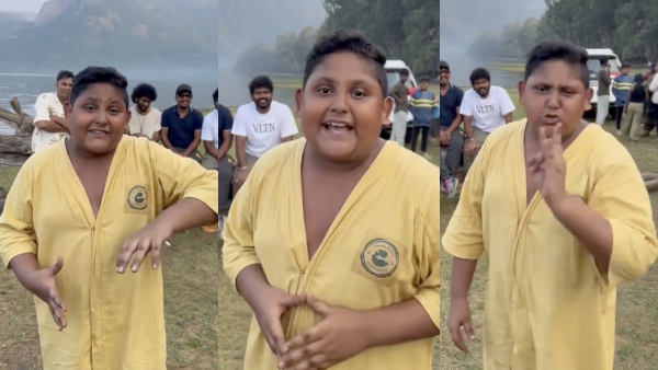 Sofa boy Rasool ready to sale Vignesh Shivan, Pradeep Ranganathan at LIC shooting spot