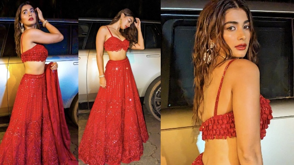 Actress Pooja hegdes new photoshoot pictures in black & White 