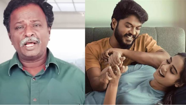 Blue Sattai Maran has given a negative review for Lover movie