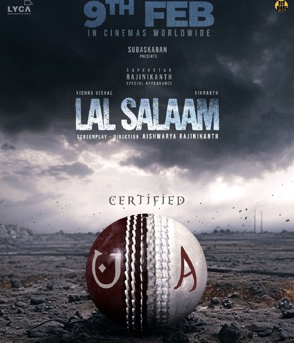  Lal Salaam: Rajinis Lal Salaam censor and running time update is out