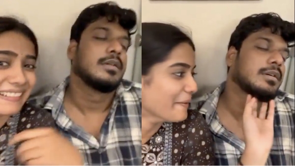 Actor Manikandan shared his unforgetable memories with Heroine Sri Gouri priya in Lover shooting spot