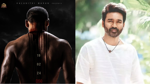  D 50 First Look: Dhanushs D 50 First Look To Release On 19th February 