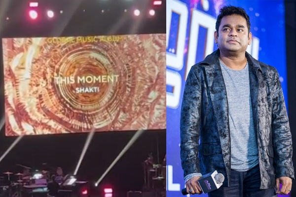 shankar mahadevan and Zakir hussain won grammy awards