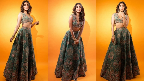 Actress Pooja Hegdes new photoshoot pictures shared in Instagram