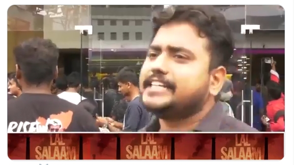 Actor Dhanush sons watched lal salaam fdfs in theatre Actor Dhanush sons watched lal salaam fdfs in theatre