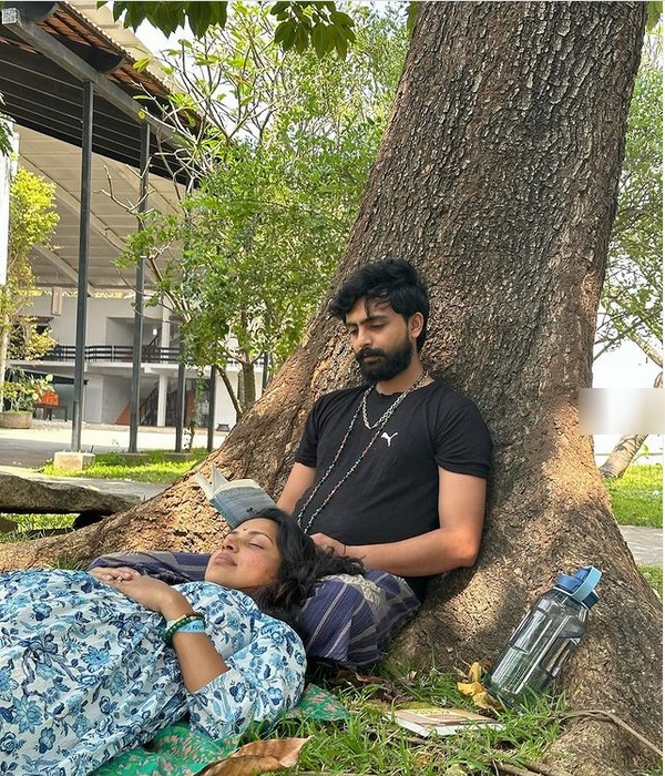 Amala Paul celebrates Valentines Day with her second husband