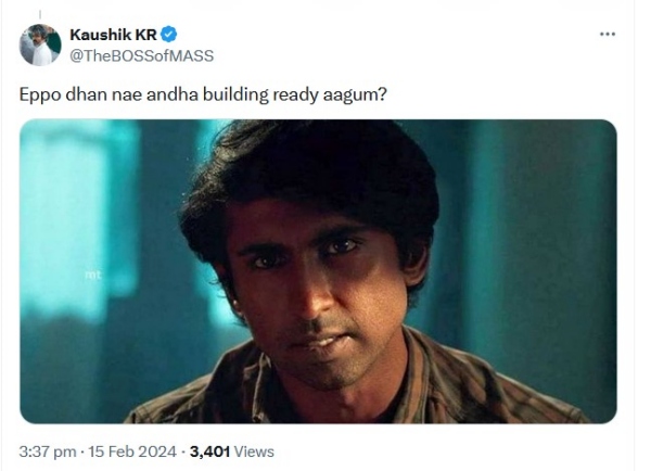 Netizens trolls Vishal after Udhayanidhi gives 1 crore rupees for Nadigar Sangam building Netizens trolls Vishal after Udhayanidhi gives 1 crore rupees for Nadigar Sangam building