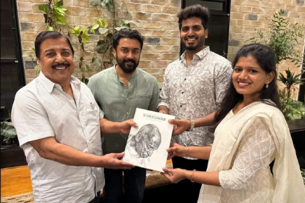 Suriya: Suriya and Sivakumar Conveyed their wishes for KV Anand s Daughter wedding Suriya: Suriya and Sivakumar Conveyed their wishes for KV Anand s Daughter wedding
