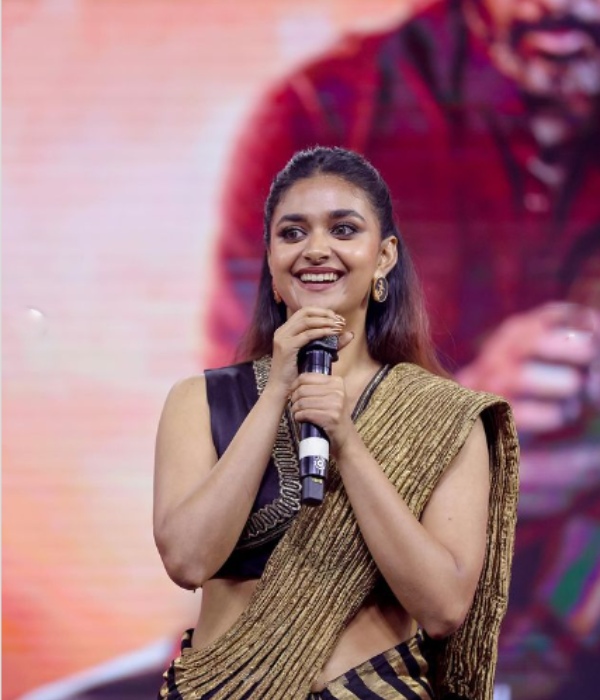 Siren movie actress keerthy suresh photos trending on social media