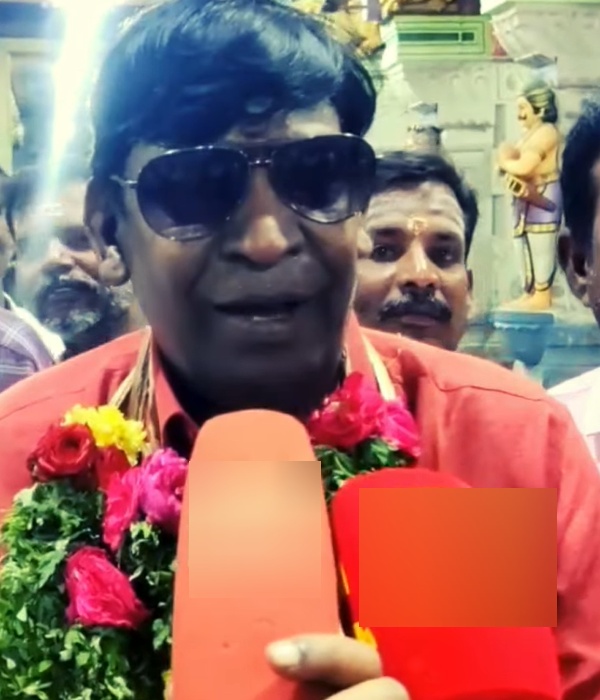 Actor Vadivelu visits Rameswaram and comments on Vijays political entry