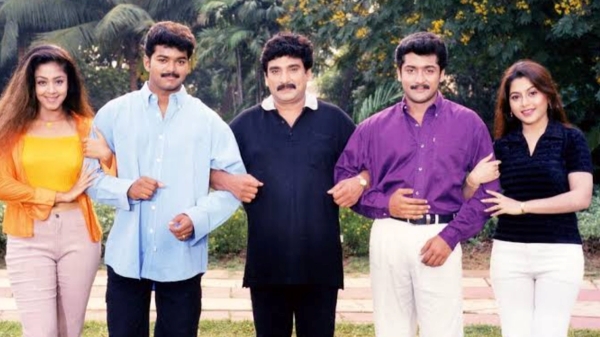  Vijay: Jyothika, Suvalakshmi with Vijay, Surya... The Initial Cast Of Friends Movie