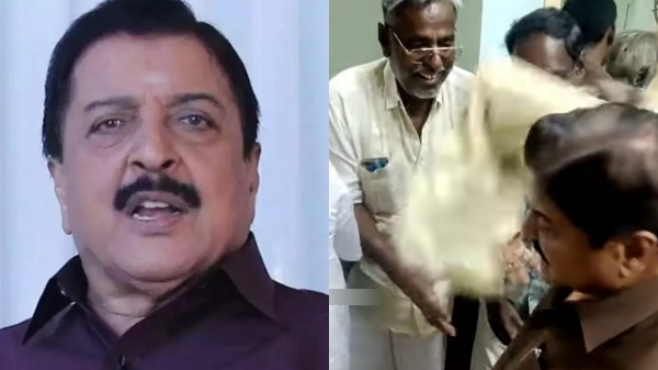 Actor Sivakumar asks sorry for shawl throwing incident with video