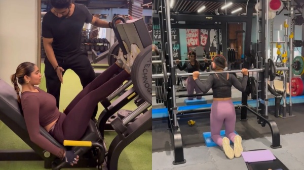 Yashika Aannand gives tough competition to Shivani Narayanan in workout video 