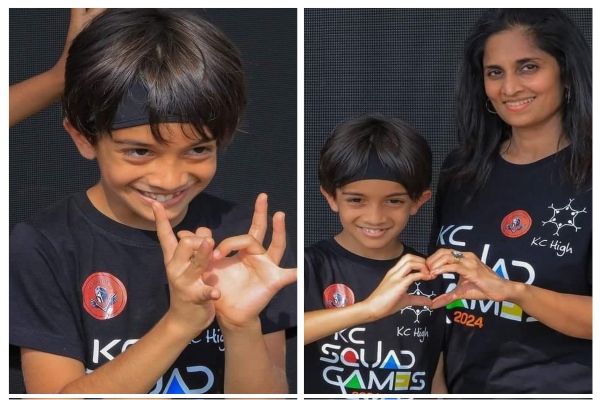 Actor Ajiths son Advik and his mother Shalini Ajith photo is trending Actor Ajiths son Advik and his mother Shalini Ajith photo is trending