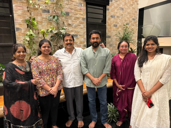  Suriya: KV Anands wife about Suriya and Sivakumar