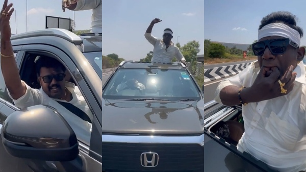 Robo Shankar gifted a costly Honda Elevate car to her daughter after marriage