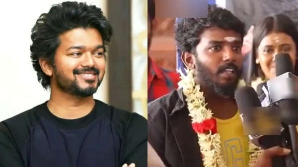 Venkat Prabhu shares trending Ratha Bhoomi director and hero Next Thalapathy speech video Venkat Prabhu shares trending Ratha Bhoomi director and hero Next Thalapathy speech video