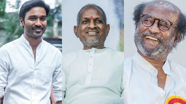 Dhanush reveals his dream wish to act in Ilayaraja and Super Star biopics