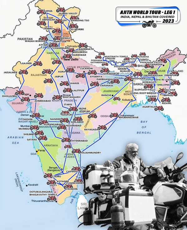 Ajith Kumar still taking risks for fans after undergone multiple surgeries