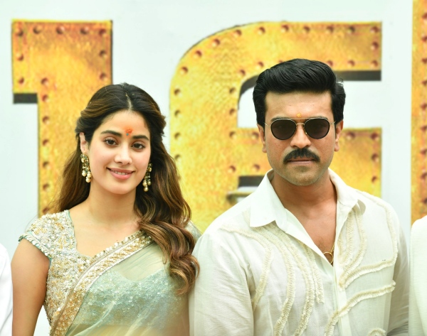 Ram Charan s RC 16 movie pooja held today AR Rahman and Janhvi Kapoor attends Ram Charan s RC 16 movie pooja held today AR Rahman and Janhvi Kapoor attends