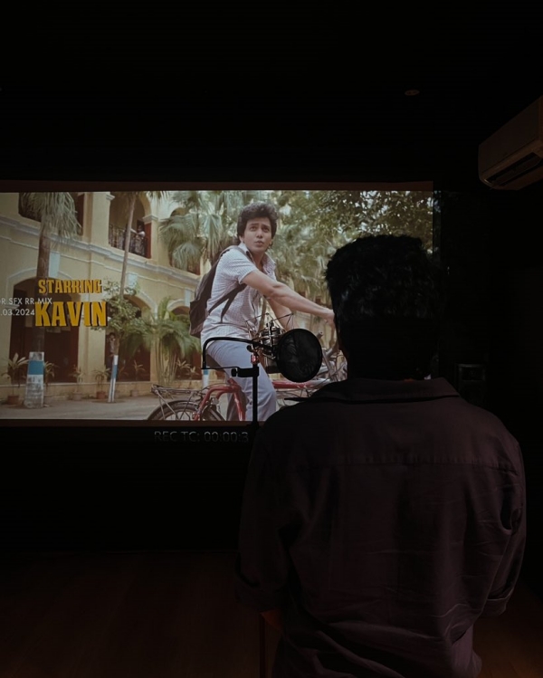 Kavin completes Star movie dubbing and shares a super still
