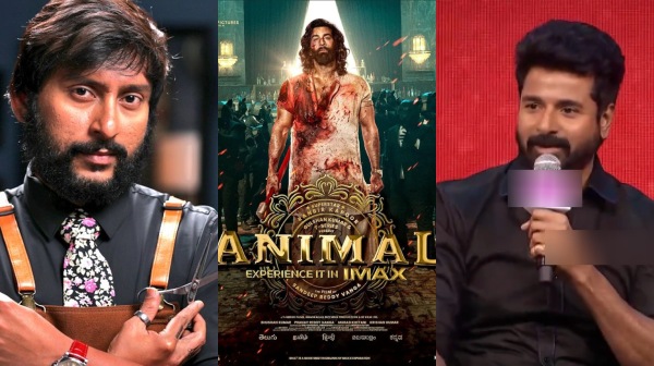 Sivakarthikeyan says he likes Animal movie very much to Sandeep Reddy Vanga and gets trolled
