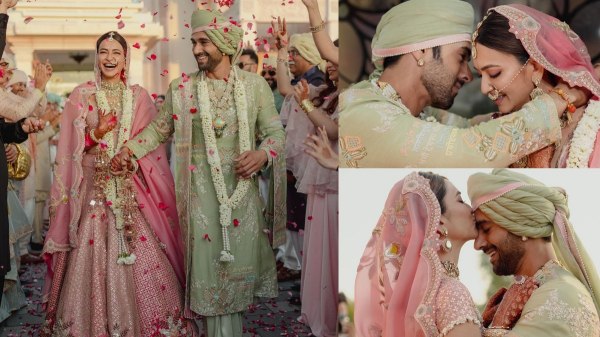 Pulkit Samrat marries G V Prakash Kumar s Bruce Lee movie heroine Kriti Kharbanda