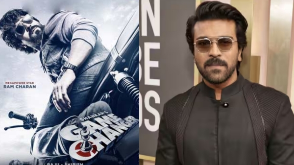 Actor Ramcharan is playing dual role in Game changer movie it seems