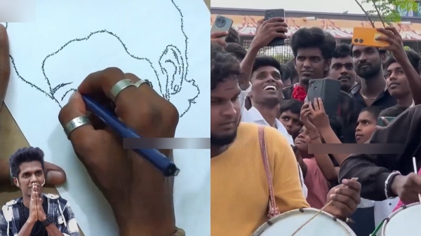 A Painter who painted the actor KPY Bala image