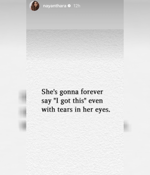 Lady super star Nayanthara had unfollowed her husband Vignesh Shivan on Instagram