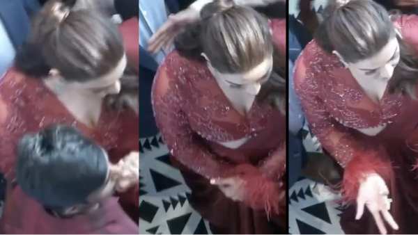 Kajal Aggarwal gets angry when a man touches her inappropriately Kajal Aggarwal gets angry when a man touches her inappropriately