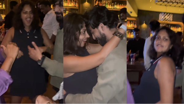 Amala Paul done party dance to celebrate her 7th month pregnancy