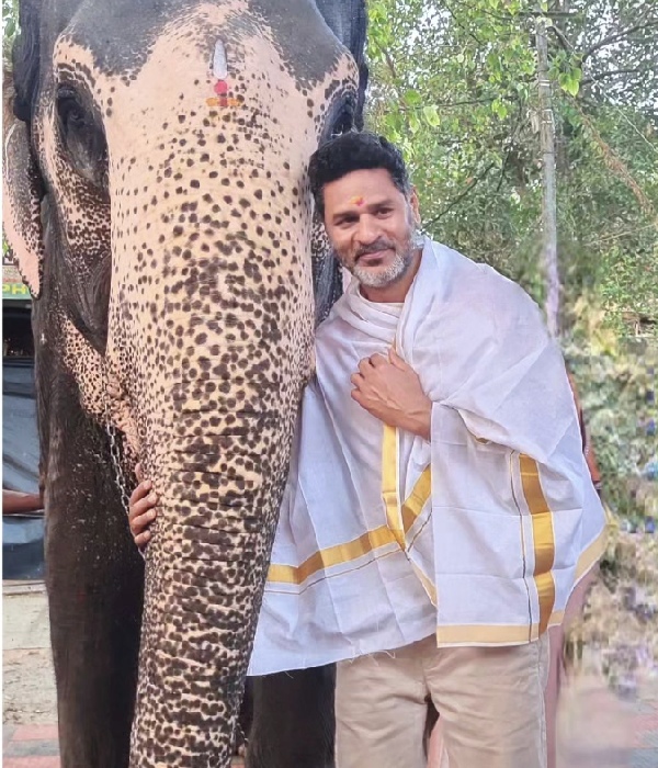 Prabhudeva went to Kerala for GOAT shoot and gets Anushka s Kathanar movie offer