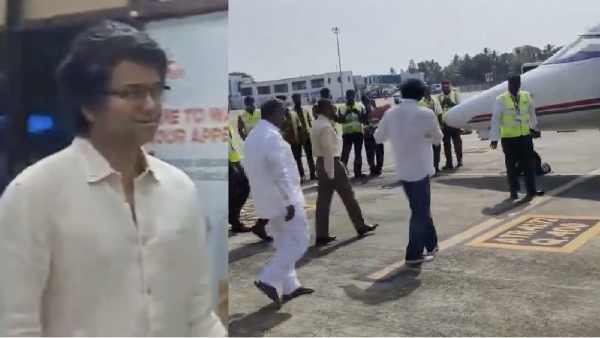 Actor Vijay returned back to chennai after completing GOAT movie Kerala shooting