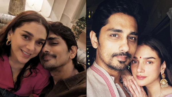 Siddharth and Aditi Rao ties the knot at Telangana Wanaparthy temple