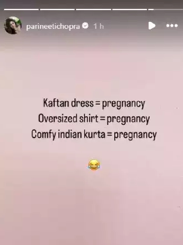 Parineeti Chopra hilarious reply for the Pregnancy rumours
