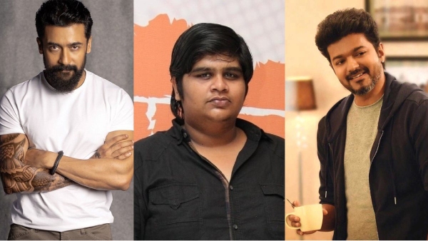 Director Karthik subbaraj clears the air that Suriya acts in story narrated to Vijay Director Karthik subbaraj clears the air that Suriya acts in story narrated to Vijay