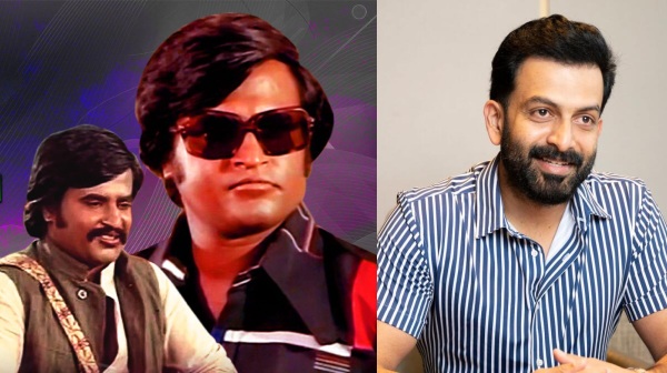 Actor Prithviraj Sukumaran opens up about his to direct tamil actors like Rajinikanth