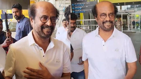 Actor Rajinikanth says no to answer for Political questions