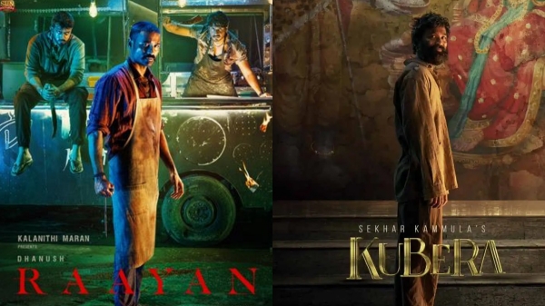 Actor Dhanush works for Raayan and even Kubera movies in same time