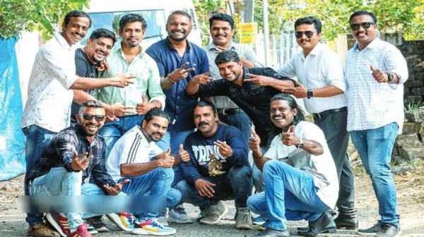 After the release of Manjummel boys film Real Manjummel boys team came to visit Guna caves in Kodaikanal After the release of Manjummel boys film Real Manjummel boys team came to visit Guna caves in Kodaikanal