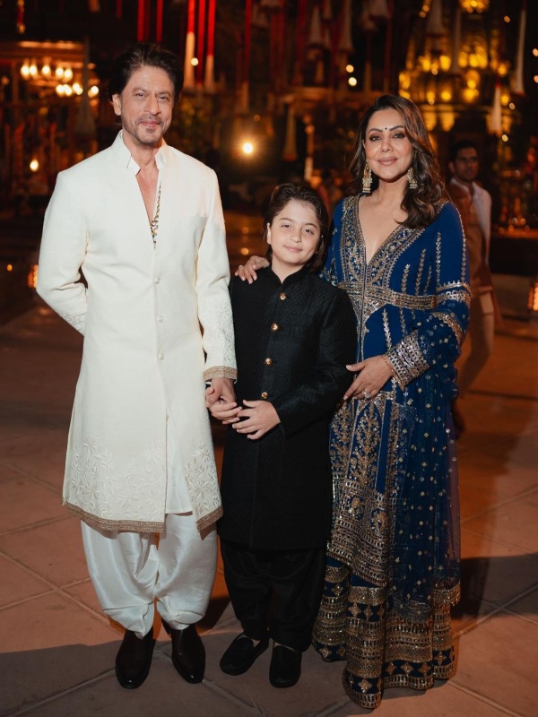 Super Rajinikanth family attending Anant Ambani and Radhika Merchant