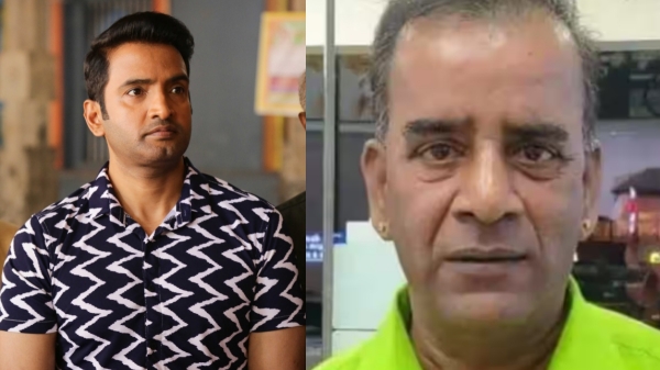 Seshu death Santhanam pays last tribute to the deceased comedy actor