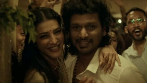 Shruti Haasan and Lokesh Kanagaraj at Pub video shocks fans
